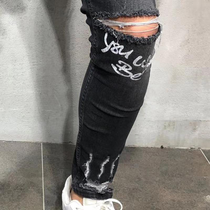 Engelska mönstrade grå byxor