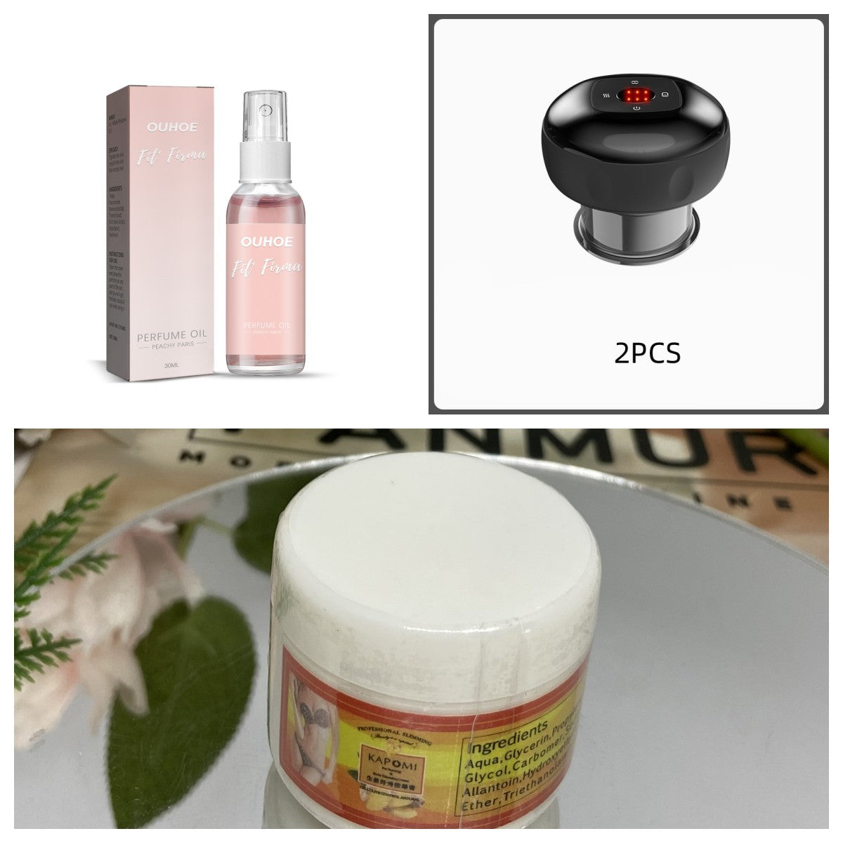 Elektrisk vakuumkoppning massagekroppskoppar anti-celluliter terapimassageapparat för kropp elektrisk guasha skrapning fettförbränning bantning