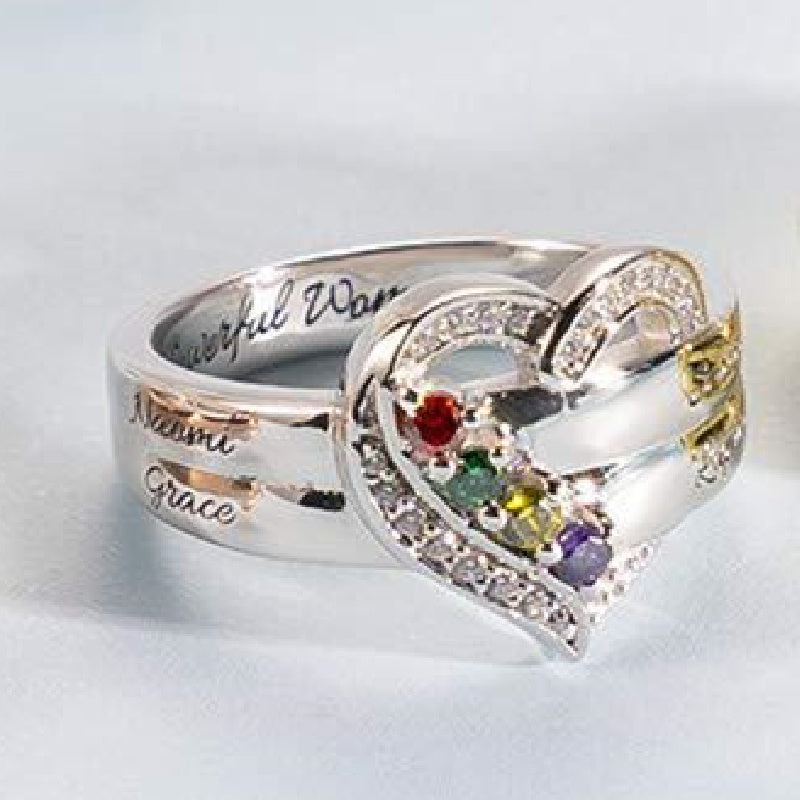 Modern och individuell födelsedagsstensring för kvinnor