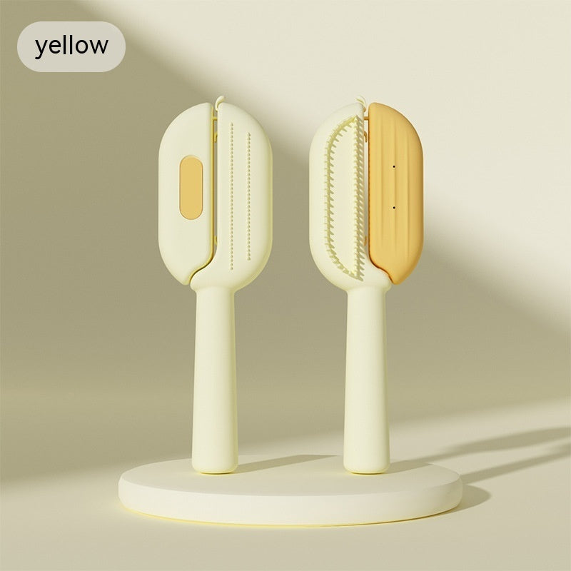 3 i 1 självrengörande massagekammar flytande hårborttagningsborste husdjur groomingborste med vattentank husdjursprodukter