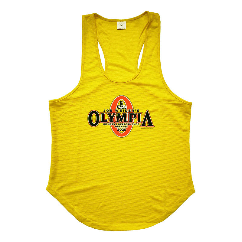 Bodybuilding muskulös man Bodybuilding fitness sportväst