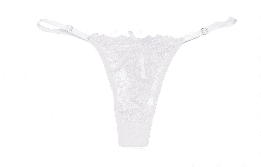 Låg midja spetsunderkläder för kvinnor