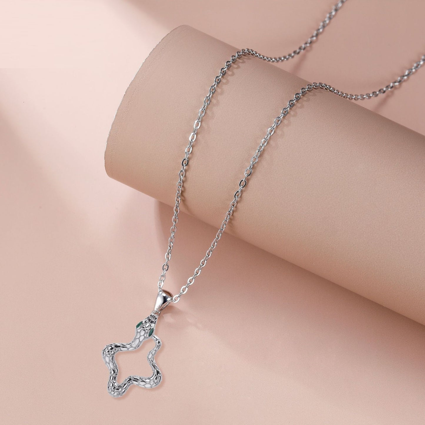 Ormmönster Smycken Personlig Design Mode Ornament Halsband