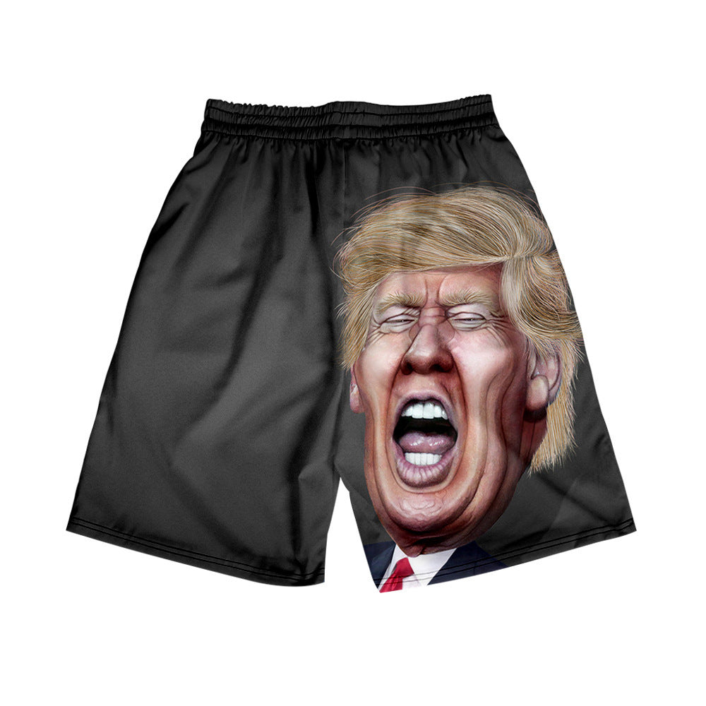 Mönstrade herrshorts