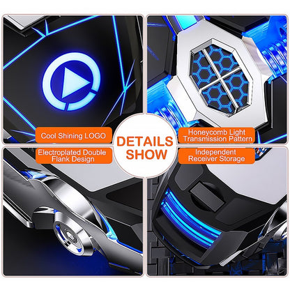 Silver Eagle A7 Silent Silent Uppladdningsbar Trådlös Mus Datortillbehör