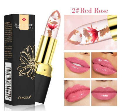 Blå förtrollarens läppstift rosröd skönhetsmakeup