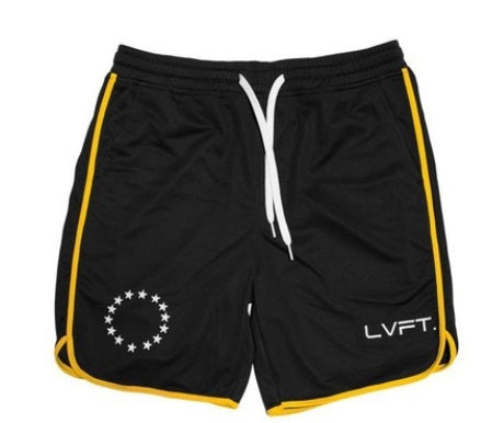 Muscle Fitness Dog Brothers Sportshorts Herr Snabbtorkande Andningsbara Byxor Sommar Löparshorts