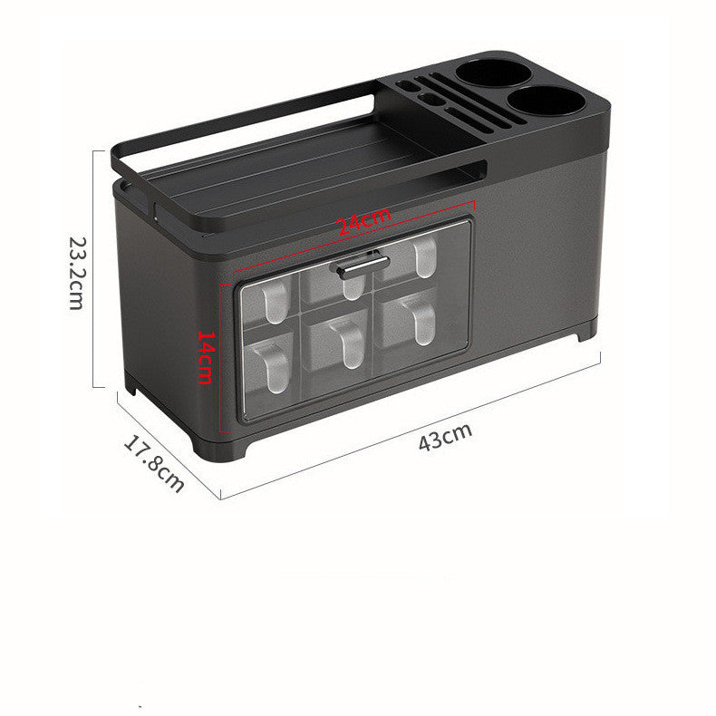 Multifunktionell förvaringslåda för kökshylla