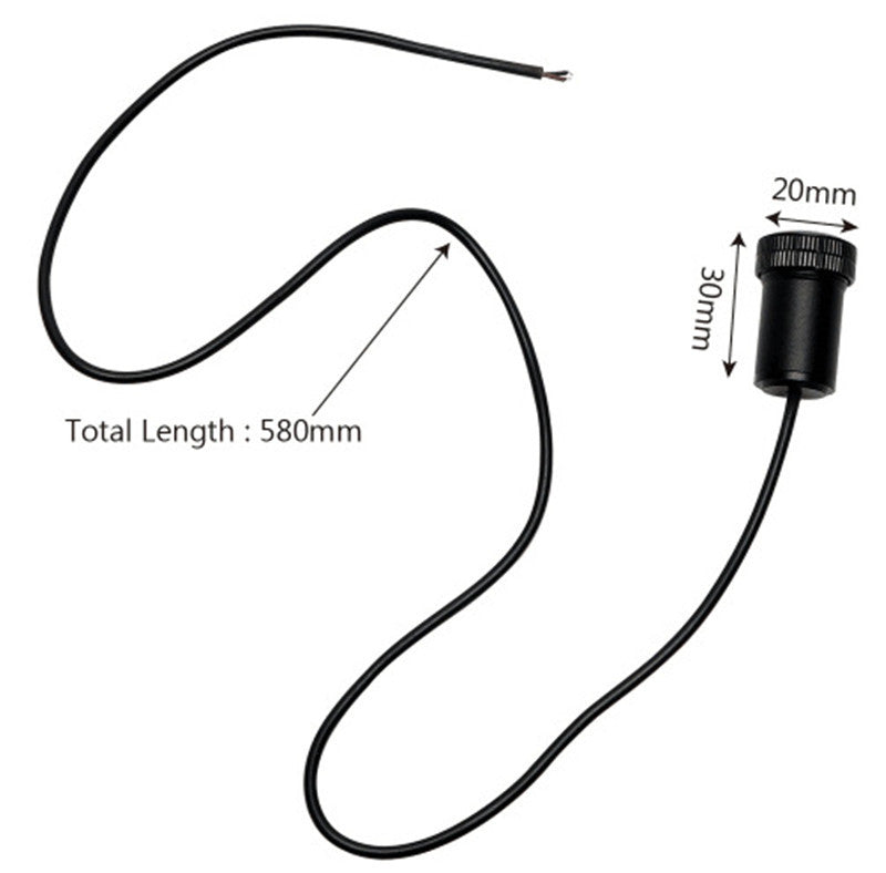 Laserprojektionslampa Bildörrlampa Dekorativ LED-lampa för bil