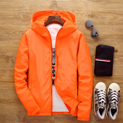 Lös vindjacka för tjocka män, herrjacka