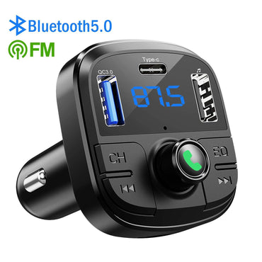 Bil-MP3 Bluetooth-spelare Laddare