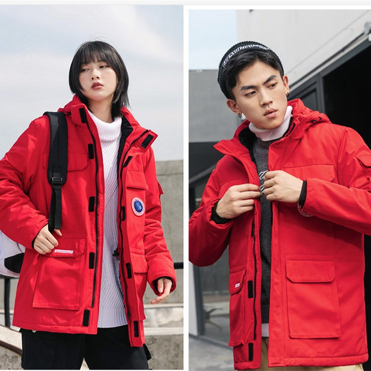 Smart värmejacka Herr elektrisk bomullsvadderad jacka