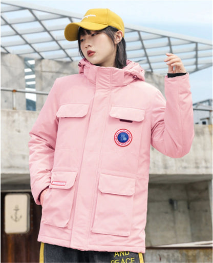 Smart värmejacka Herr elektrisk bomullsvadderad jacka