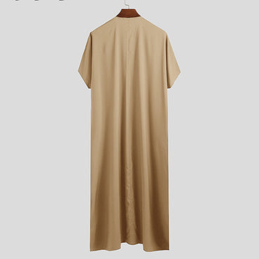 Rökning Malaysisk Manskjorta Muslimsk Morgonrock