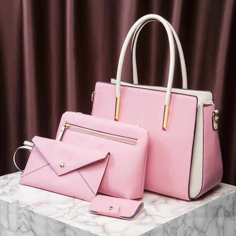 Stor handväska för kvinnor i europeisk stil