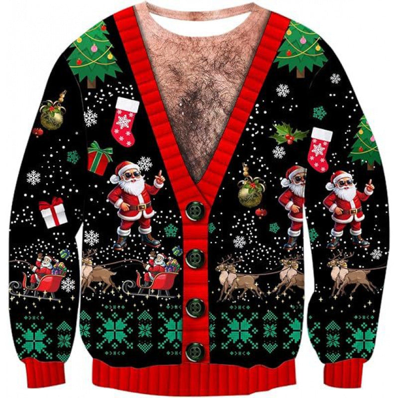 Julgransstil Gammal mansdans klädtröja