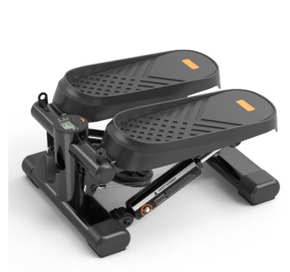 Nedladdningar av CD-skärm Hemmakontorsträning Mini-stepmaskin med kapacitet på 330 pund, motståndsband och LCD-skärm