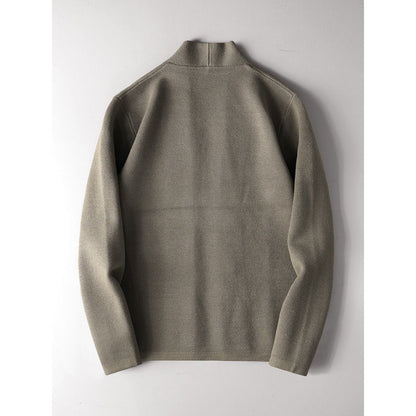 Tröja Herr Slim Fit Snygg All-Match Ytterplaggströja