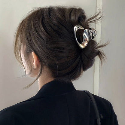 Överdimensionerade Pearl Wave Grip-huvudbonader för kvinnor