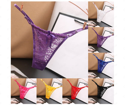 Låg midja spetsunderkläder för kvinnor