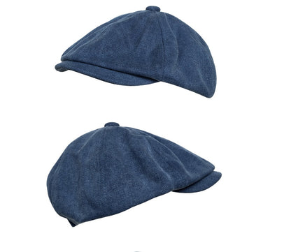 Brittisk stil åttkantig keps Fyra säsonger keps herr