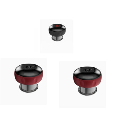 Elektrisk vakuumkoppning massagekroppskoppar anti-celluliter terapimassageapparat för kropp elektrisk guasha skrapning fettförbränning bantning