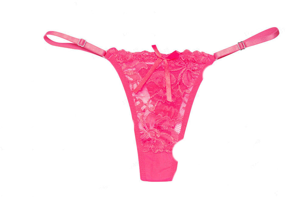 Låg midja spetsunderkläder för kvinnor