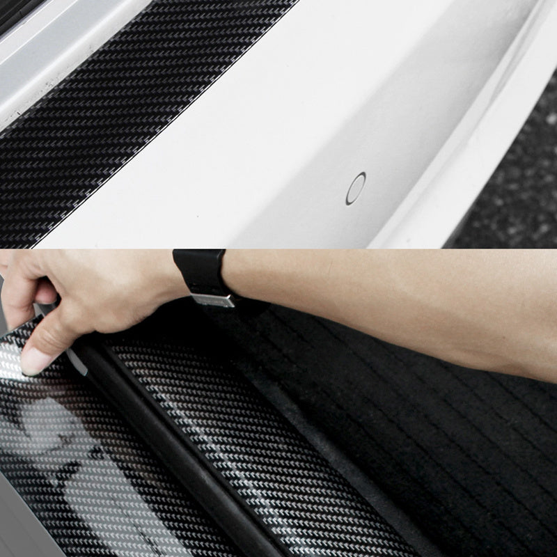 Bilklistermärken 5D Kolfibergummi