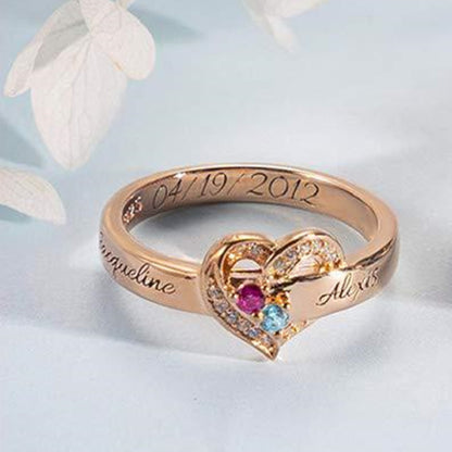 Modern och individuell födelsedagsstensring för kvinnor