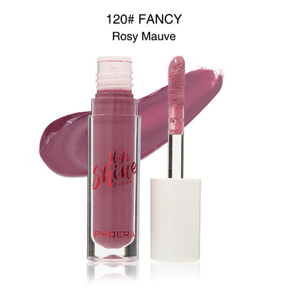 Solid Jelly Lipstick Kristall Läppbalsam Vattenvåg Spegel Läppglans Långvarig Återfuktande Läppglaze Läppvård Smink