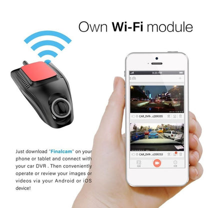 Liten ögon Dash Cam Bil DVR Inspelare Kamera Med Wifi Full HD