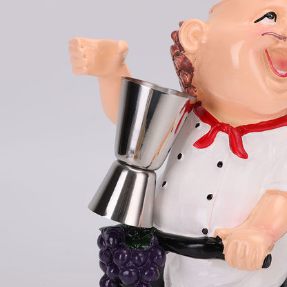 8 st cocktailshakers i rostfritt stål