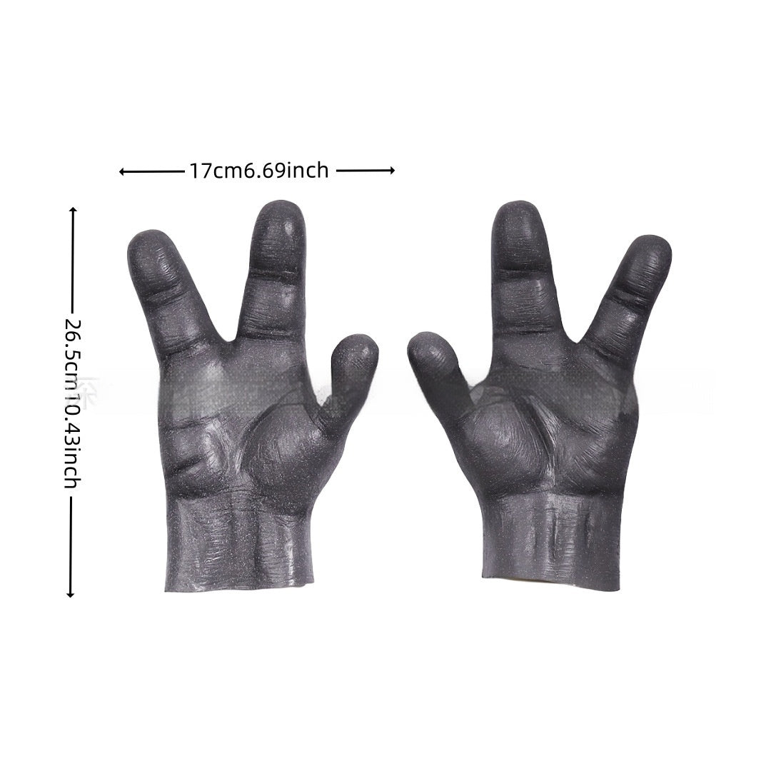 Explosiv gammal mansmask