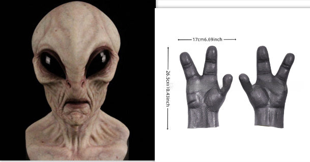 Explosiv gammal mansmask