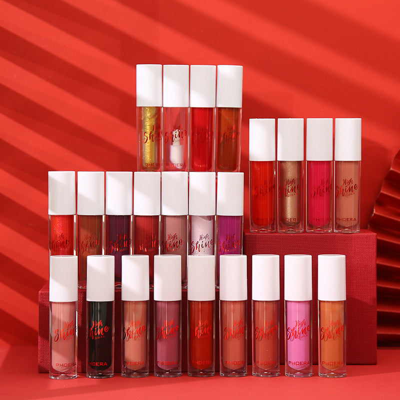 Solid Jelly Lipstick Kristall Läppbalsam Vattenvåg Spegel Läppglans Långvarig Återfuktande Läppglaze Läppvård Smink