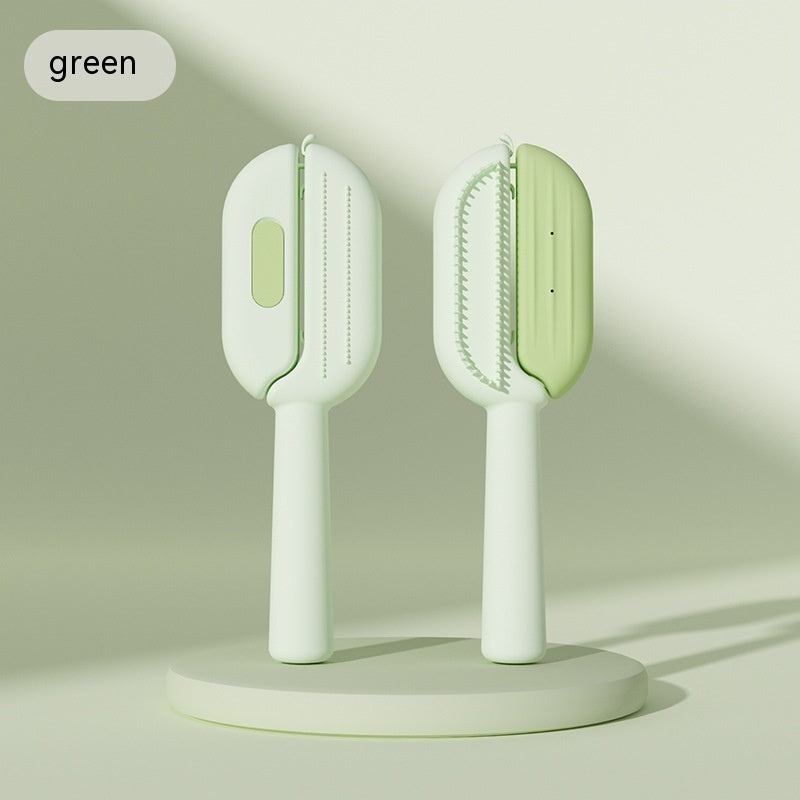 3 i 1 självrengörande massagekammar flytande hårborttagningsborste husdjur groomingborste med vattentank husdjursprodukter