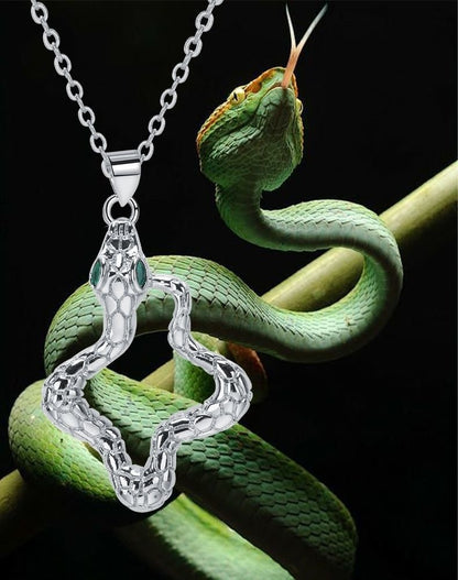 Ormmönster Smycken Personlig Design Mode Ornament Halsband
