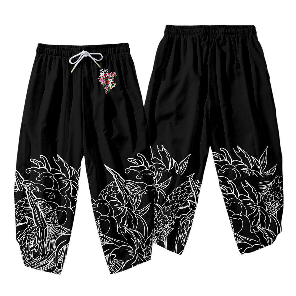 Handmålad herrkardigan