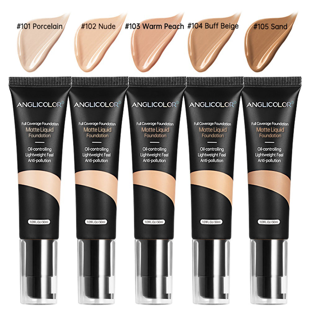 Flawless Finish Foundation, Förbättrar ojämn hudton, Lätt, Medium Täckning & Semi-Matt, Vegansk & Cruelty-Free