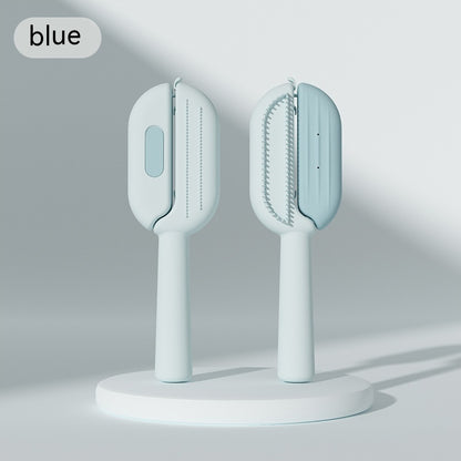 3 i 1 självrengörande massagekammar flytande hårborttagningsborste husdjur groomingborste med vattentank husdjursprodukter