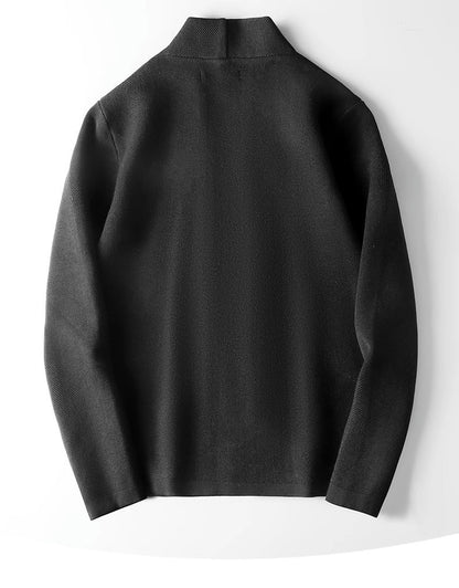 Tröja Herr Slim Fit Snygg All-Match Ytterplaggströja