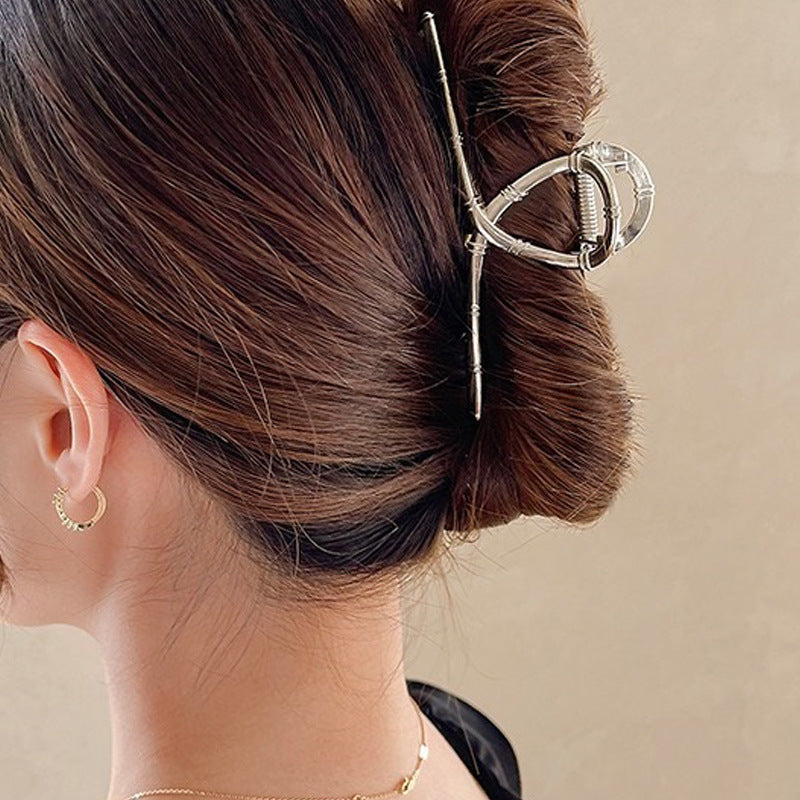 Överdimensionerade Pearl Wave Grip-huvudbonader för kvinnor