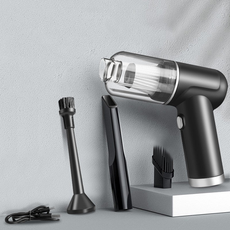 Trådlös laddningsbar handhållen dammsugare för fordon