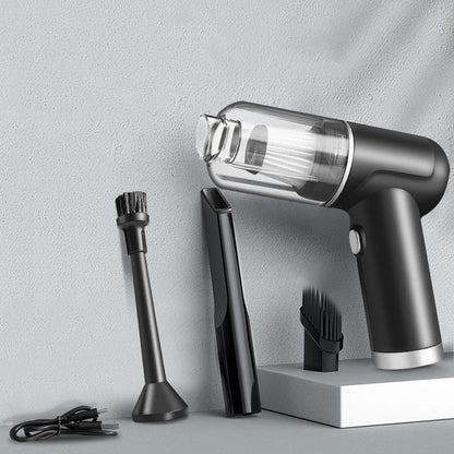 Trådlös laddningsbar handhållen dammsugare för fordon