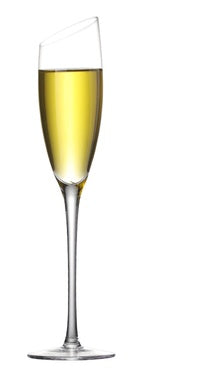 Kreativt cocktailglas i glas