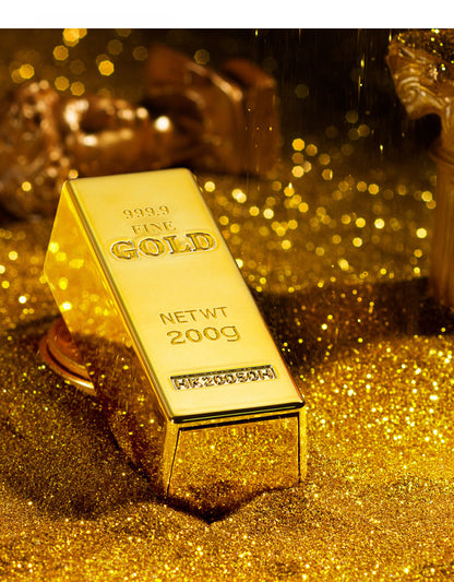 Sammetsmatt non-stick-kopp är inte lätt att blekna, trendigt glänsande guldpulverläppstift