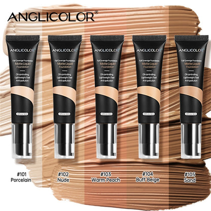 Flawless Finish Foundation, Förbättrar ojämn hudton, Lätt, Medium Täckning & Semi-Matt, Vegansk & Cruelty-Free