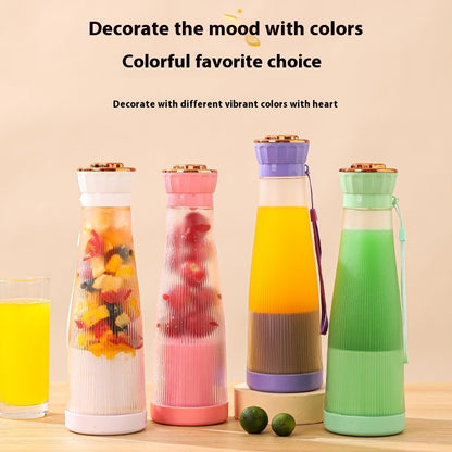 Bärbar elektrisk juicepress juicemixer