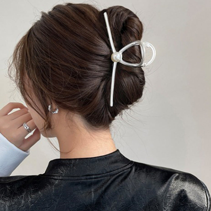 Överdimensionerade Pearl Wave Grip-huvudbonader för kvinnor