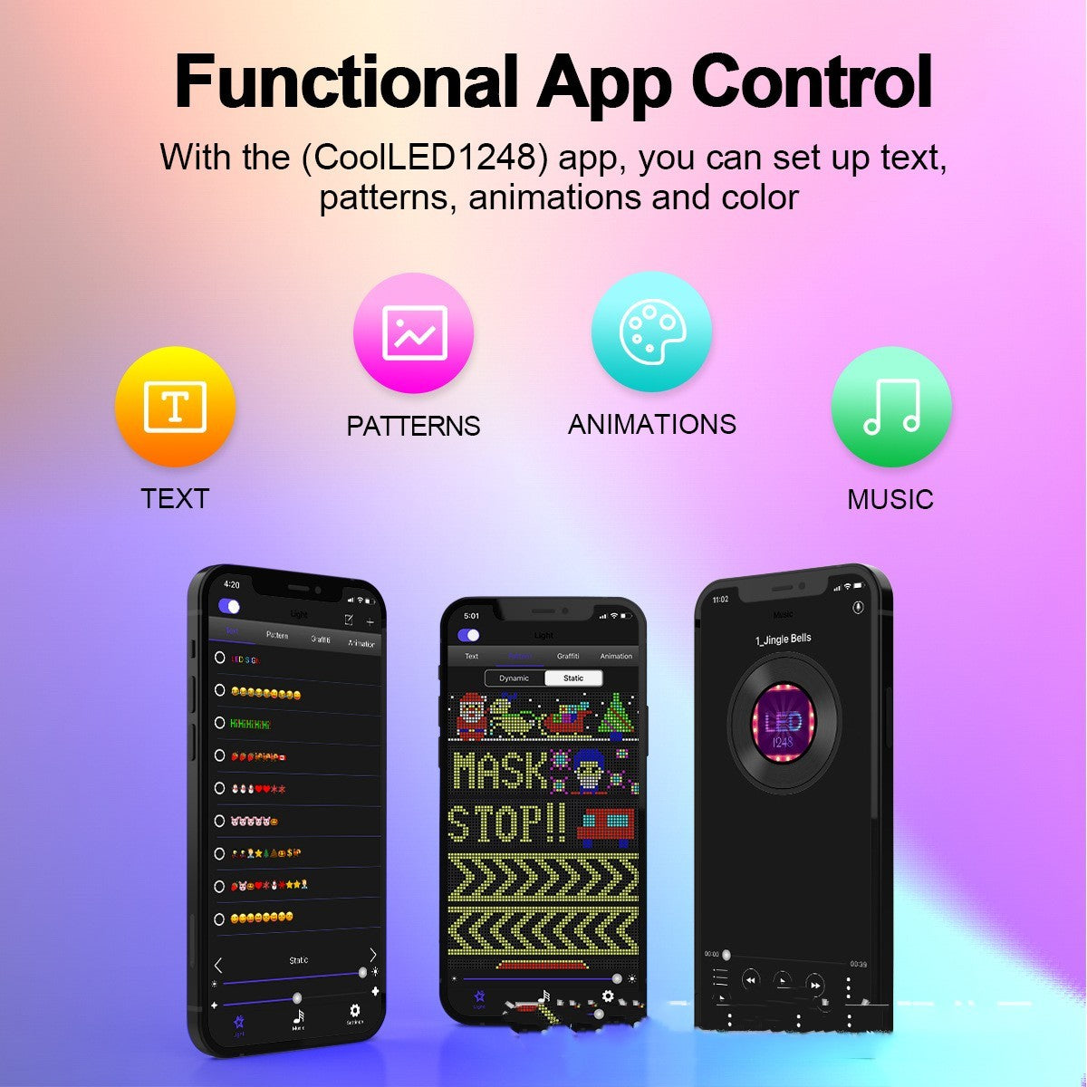 Programmerbar bil-LED-skylt LED-färgsreklamskärm Ultratunn skärm Anpassad textmönsteranimation Displaybil